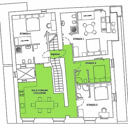 La Bed & Breakfast 4*